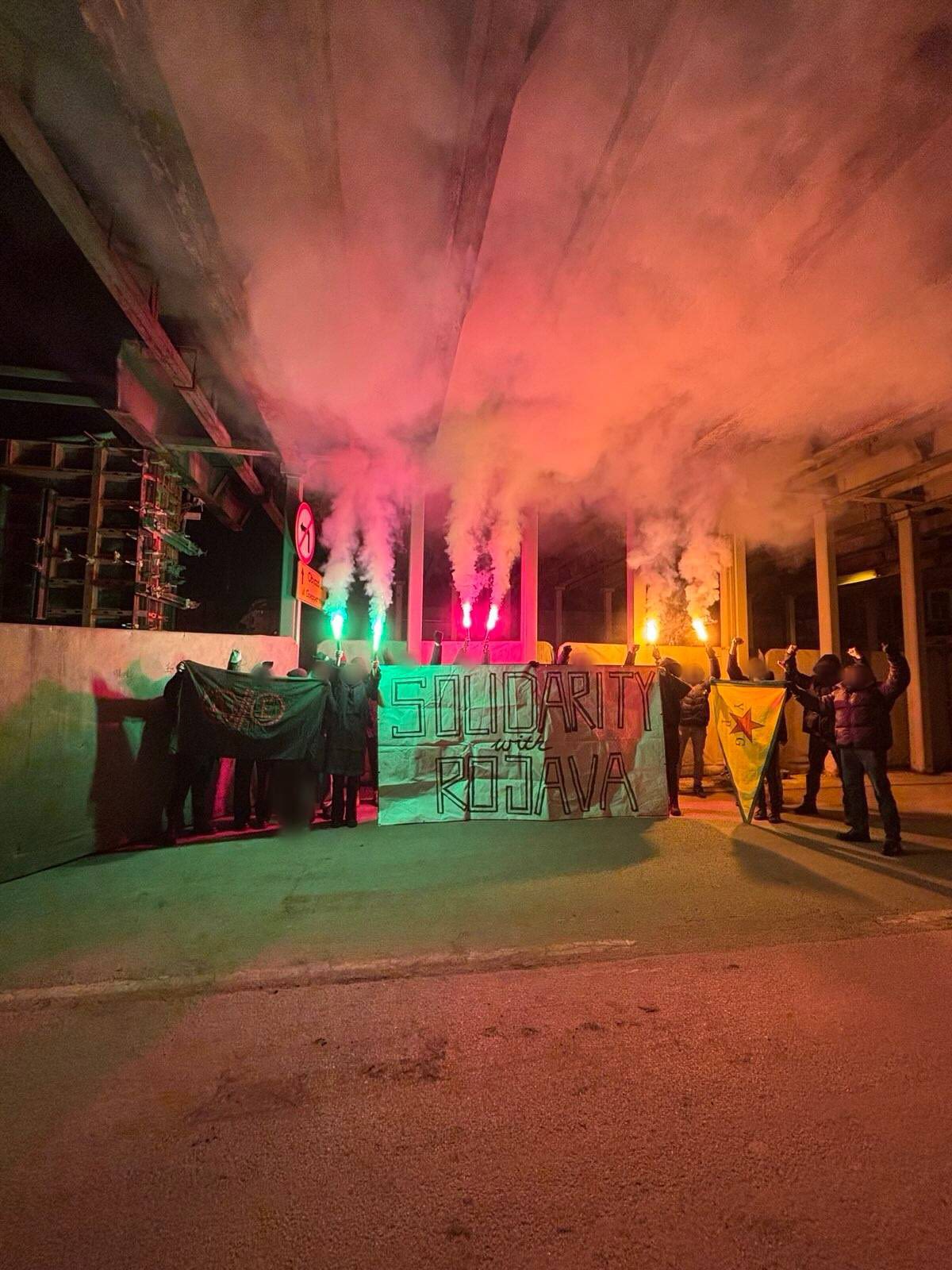Katowice solidarnie z Rożawą