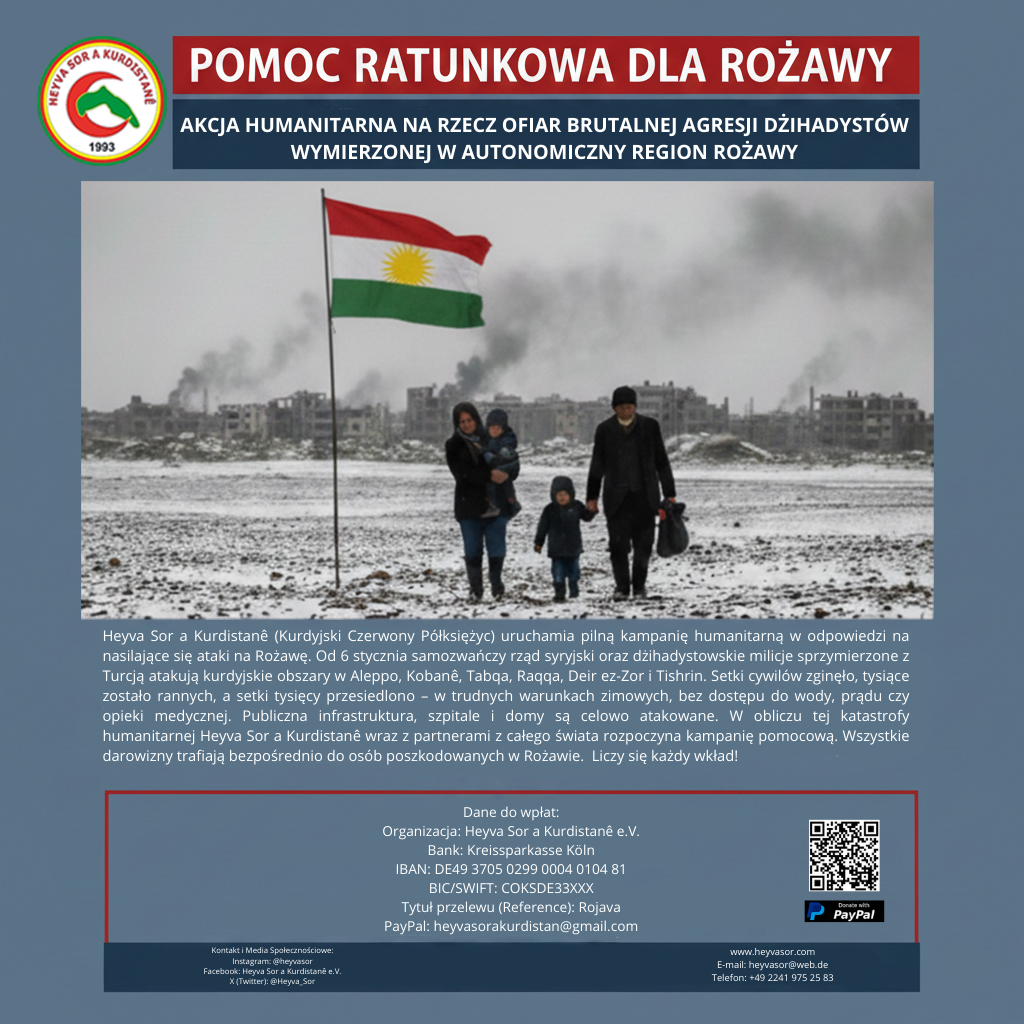 Pikieta solidarności z Rożawą