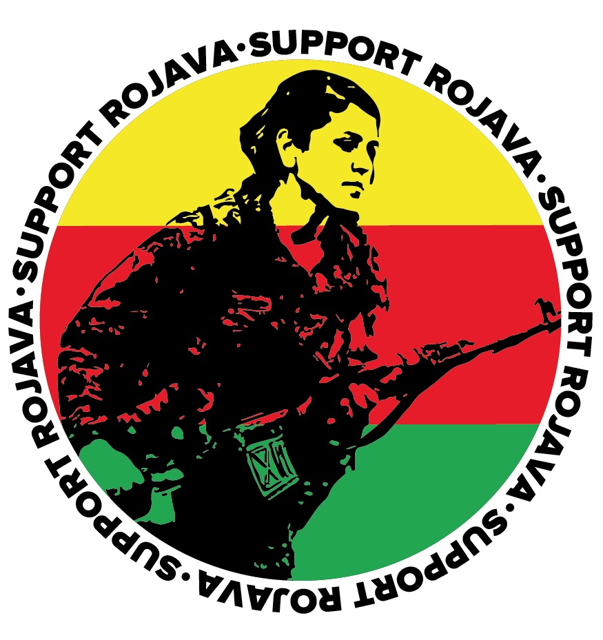 Wlepka – Support Rojava
